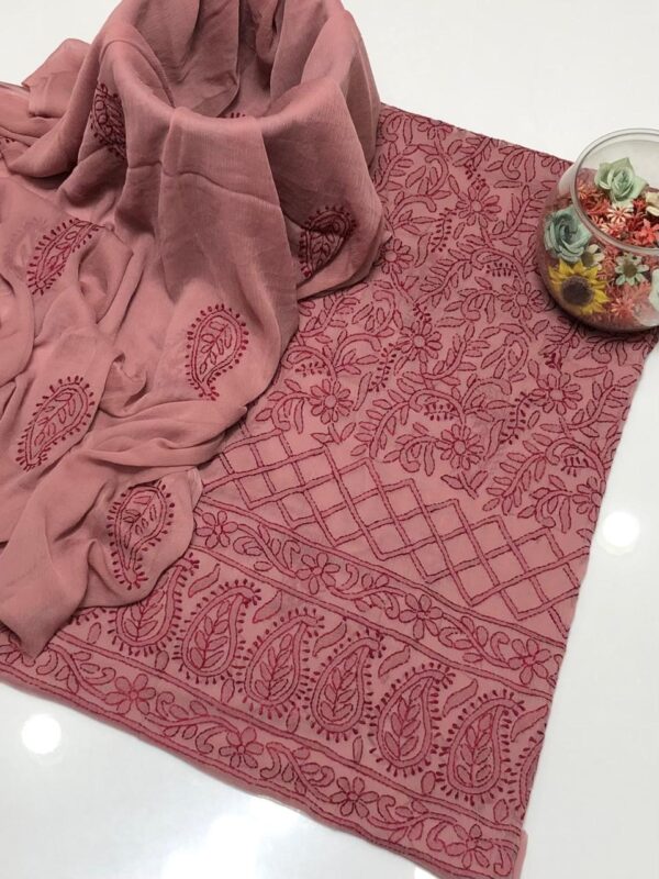 Light Pink 2PC Sheedo Chicken Kari Set